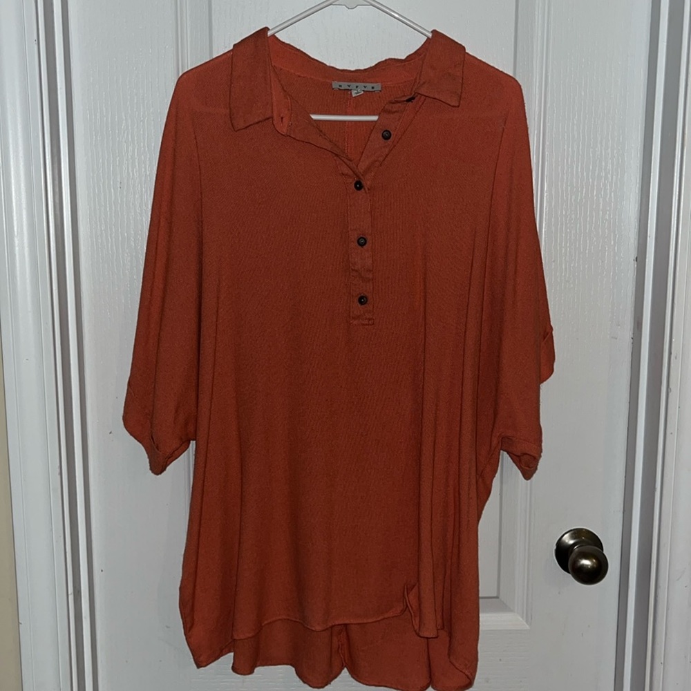 Oversized Dolman Henley